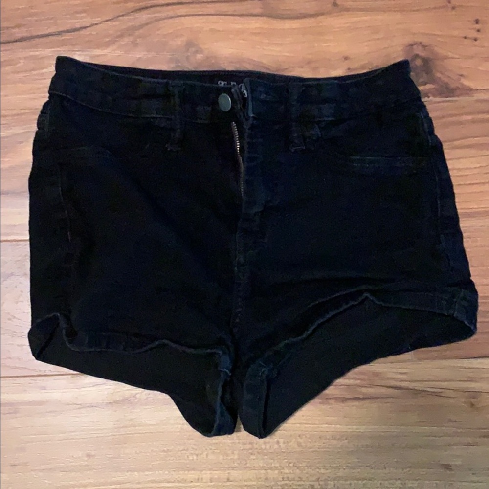 Black shorts